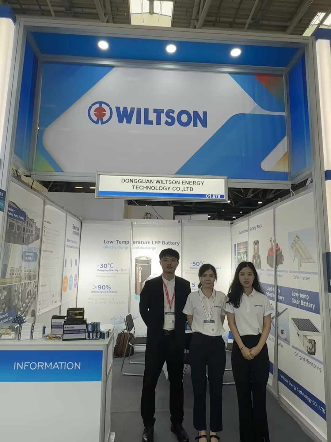 Warmly congratulate Wiltson to participate in the exhibition and achieve a complete success!