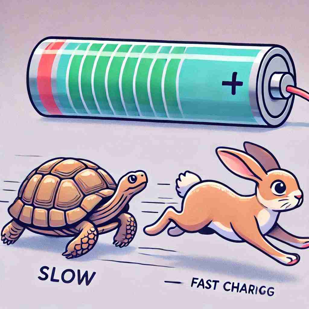 how to slow charge a lithium ion battery