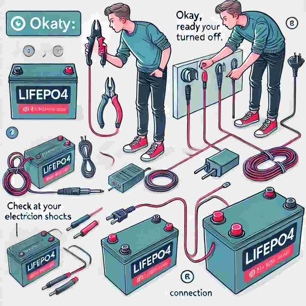 A series of images showing the connection process